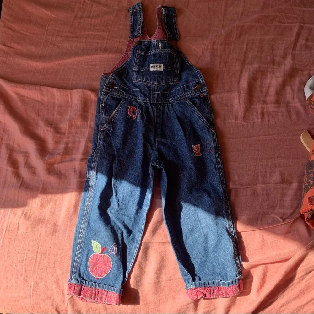 Vintage Oshkosh ABC overalls